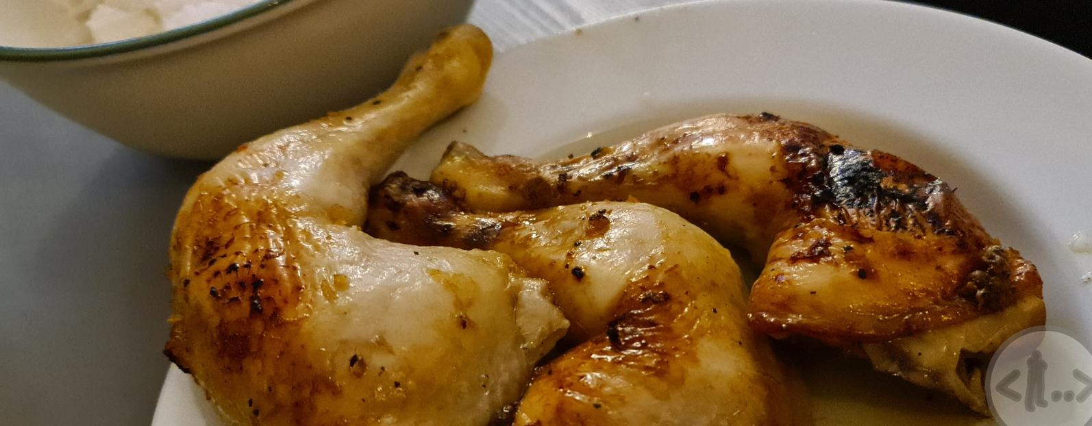 Winterliches Hühnchen mit einem Hauch von Asien