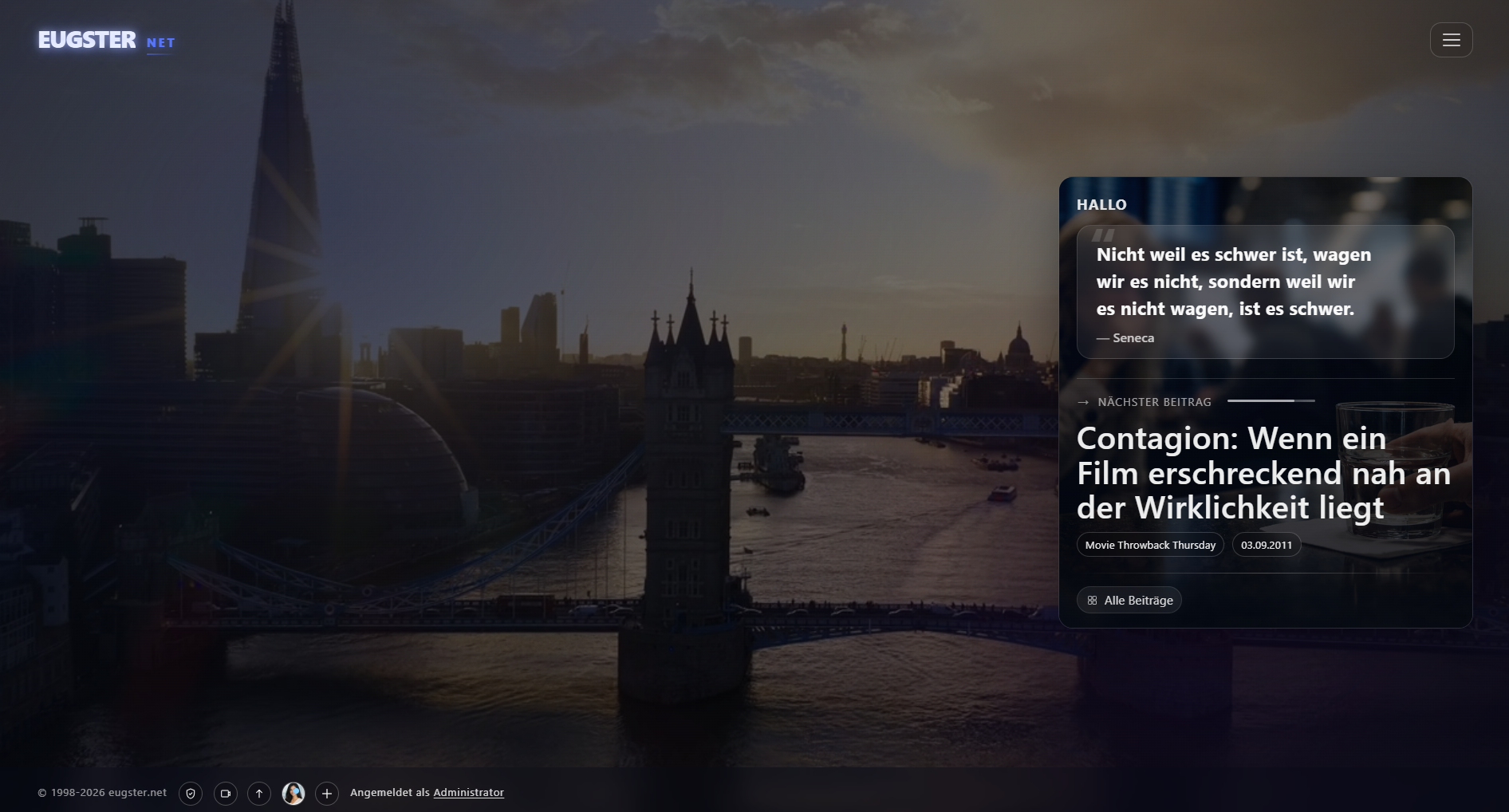 eugster.net im Wandel des Internets