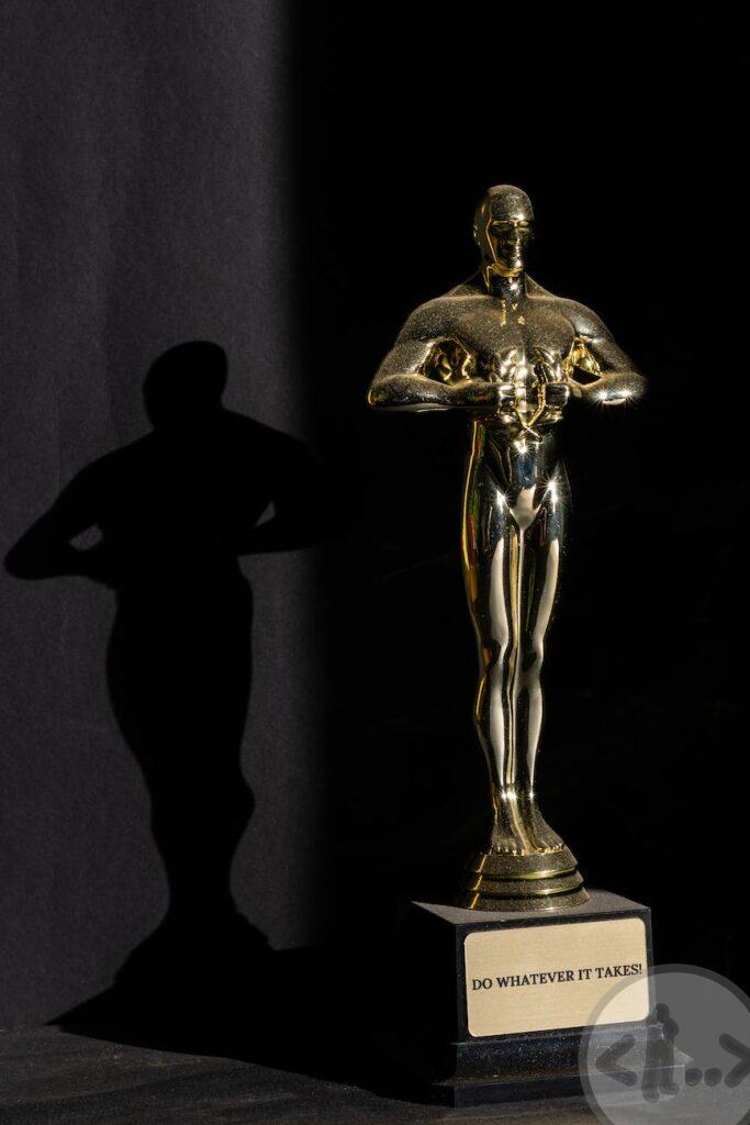 oscar academy trophy award